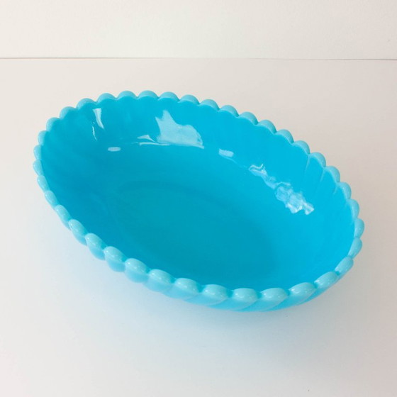 1940er Art Deco portugiesische Glasschale von IVIMA – Tischdekoration (photo 2 of 13)