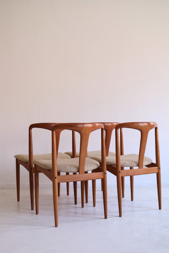 Image 1 of Set di 4 sedie da pranzo modello Juliane, Johannes Andersen