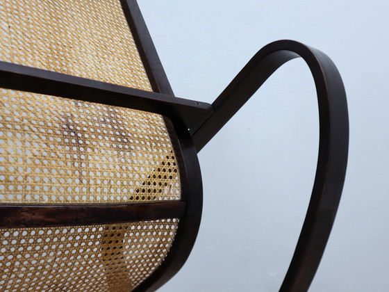 Image 1 of Vintage "Dondolo" Rocking Chair Luigi Crassevig 1970s