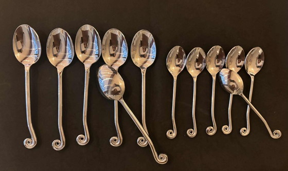 Image 1 of Set di posate francese Amefa in acciaio inox