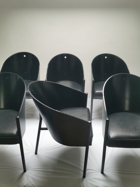 Image 1 of six Philippe Starck chairs