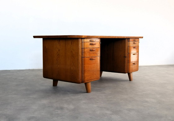 Image 1 of vintage XL desk | teak | 1960s | Swedish
