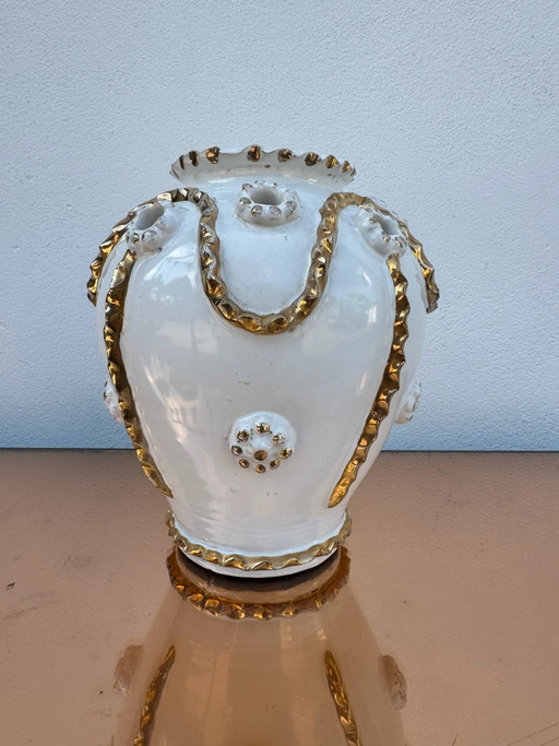 Vaso pique fleurs Émile Tessier Malicorne anni '50