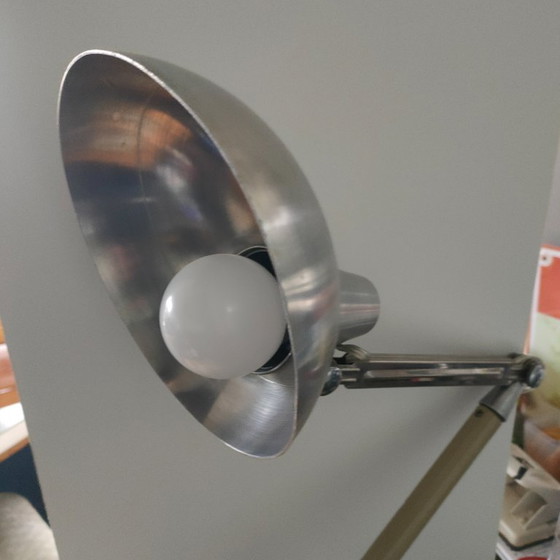 Image 1 of lampe à poser industrielle vintage 'Superchrome' (modifiée)