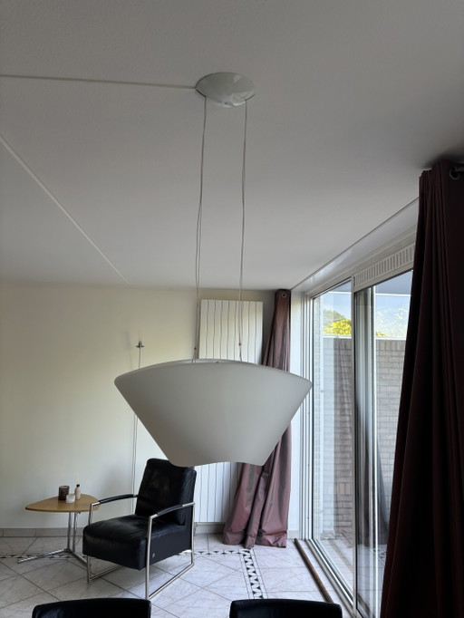 Iconische Italiaanse Lamp Cross Van Valerio Bottin – Foscarini, hanglampen, Glass, Murano Glass (photo 2 of 8)