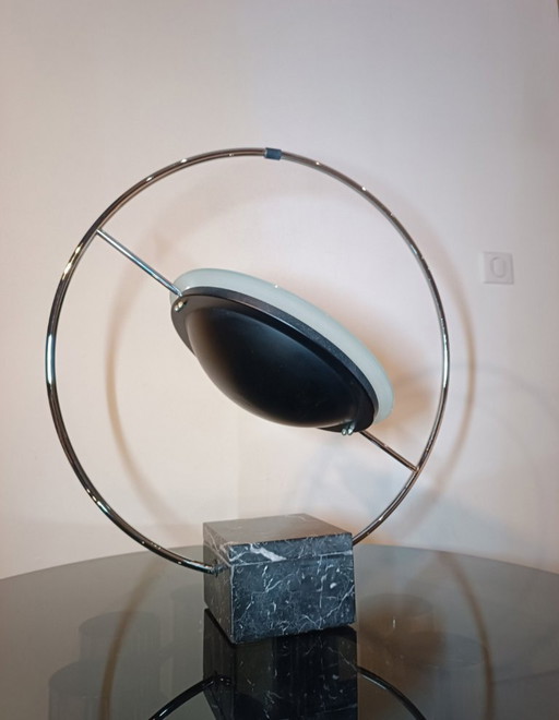 Saturn lamp by LG for Maison Lucien Gau 1980