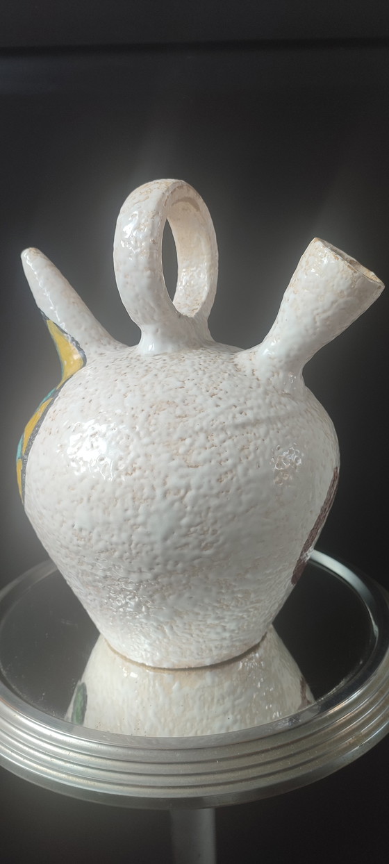 Image 1 of Grande chevrette en céramique de Pablo Sanguino Toledo