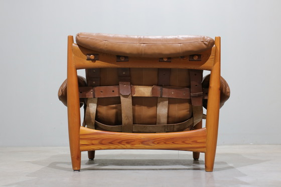 Image 1 of Sheriff Loungestoel met Ottoman van Sergio Rodrigues voor ISA