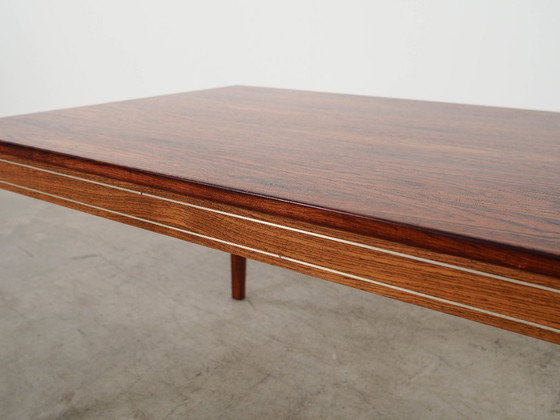 Image 1 of Table basse en palissandre, design danois, années 1970, fabriquée au Danemark
