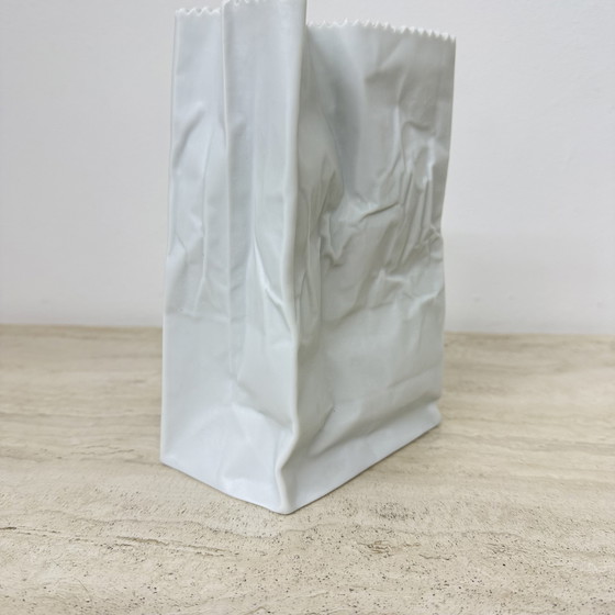 Image 1 of Rosenthal Paper Bag Vase by Tapio Wirkkala, 1970’s