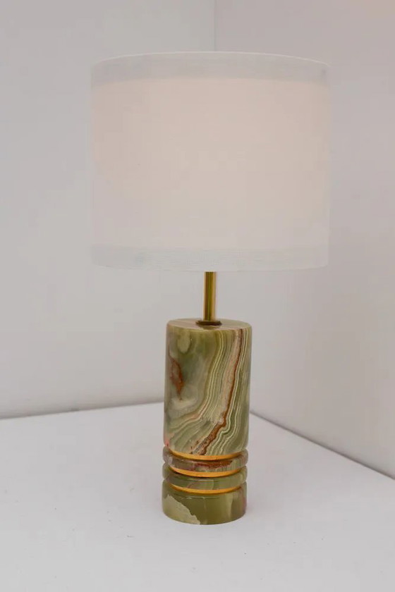 Image 1 of Mid-century modern Italian brass table lamp, 1970s