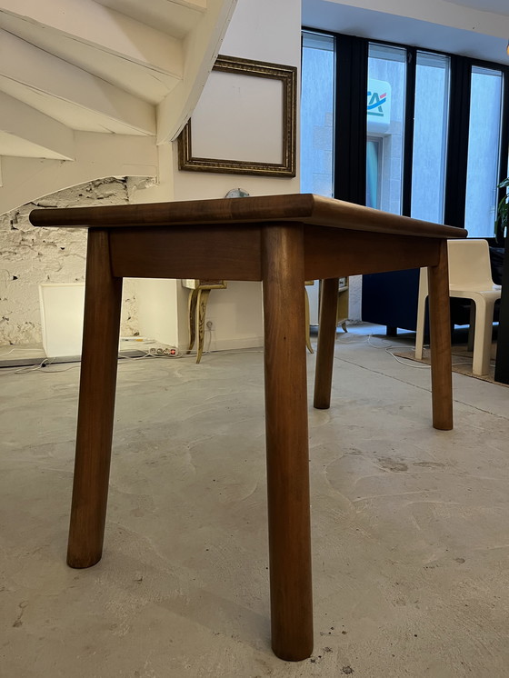 Image 1 of Tavolo da pranzo in faggio anni '50