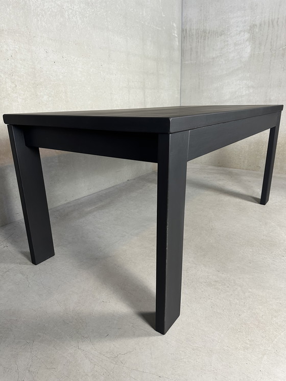 Image 1 of Vintage 1970'S Brutalist Extendable Dining Table