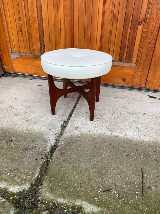 Mid-Century Danish Teak Ottoman by Kofod Larsen for G-Plan, 1960s