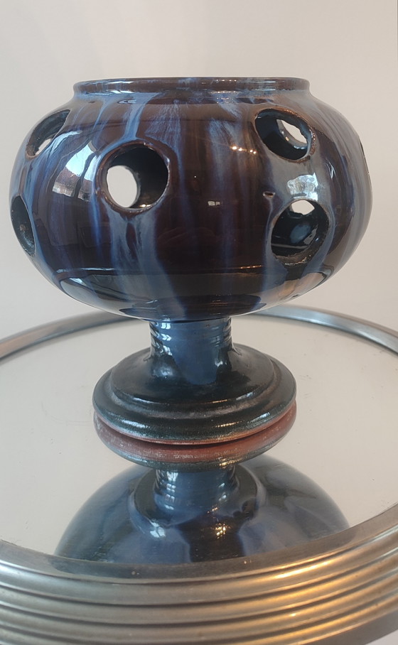 Image 1 of Vintage ceramic crocus pot