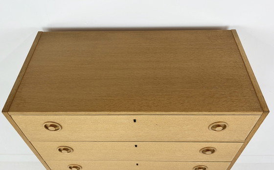 Cassettiera svedese vintage in impiallacciatura di rovere – Cassettiere, Legno (photo 11 of 15)
