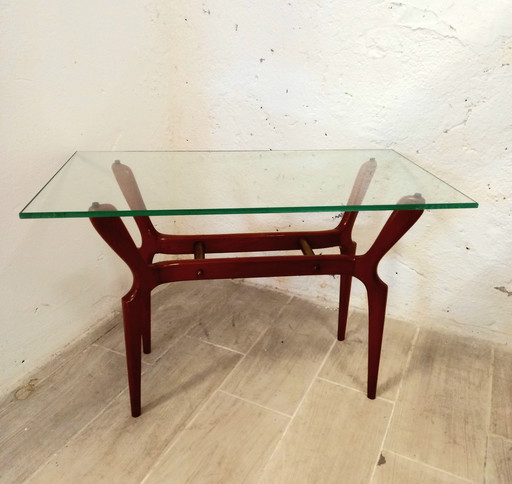 Tavolino in Ciliegio Anni 60 Produzione Cassina