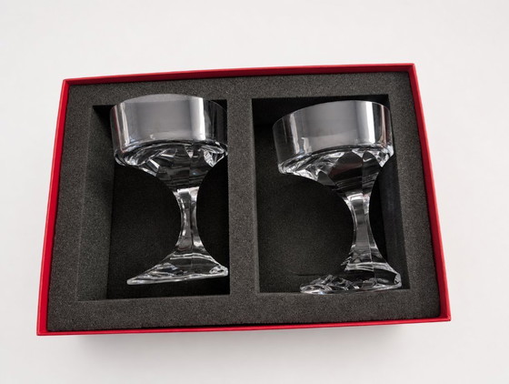 Image 1 of Baccarat - Boris Tabacoff - Bicchiere da champagne (2) - Narciso - Cristallo