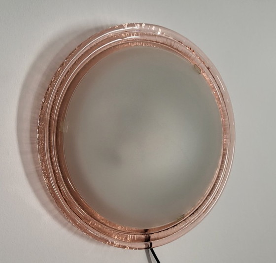 Image 1 of Lampada da soffitto rosa vintage