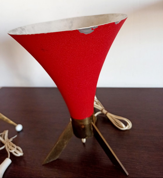 Image 1 of Pair of Space Age Sputnik lamps