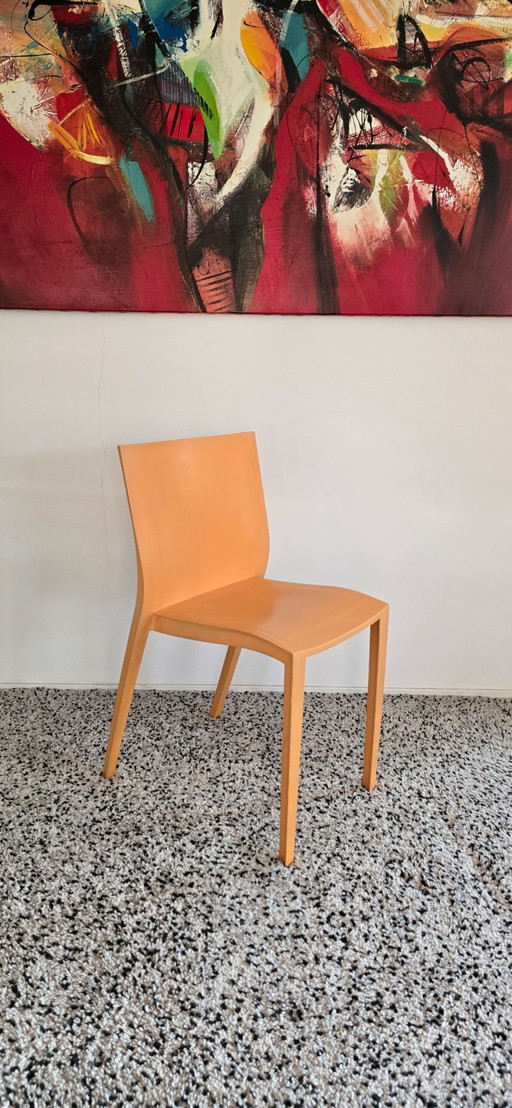 Philippe Starck Slick Silla de diseño Slick naranja para XO