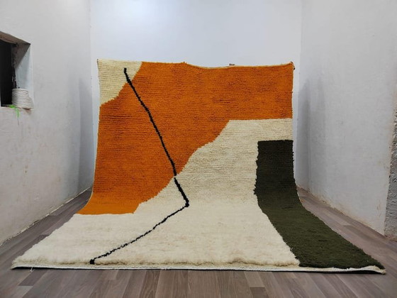 Alfombra Beni Ouraine, tejida a mano con métodos tradicionales, tamaño 2/3 m. – Ahrend, Wool (photo 8 of 8)
