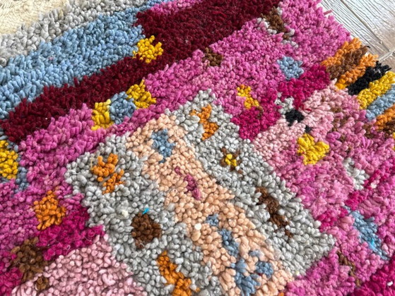 Marokkaans Berber tapijt van natuurlijke wol, 250 cm x 120 cm – Vloerkleden en tapijten, Cotton (photo 5 of 6)