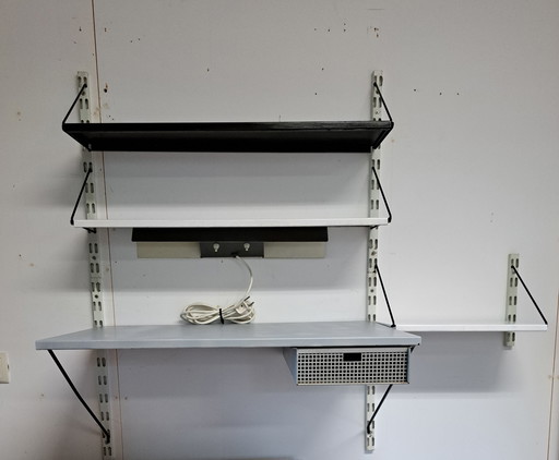 Système mural Pilastro avec bureau