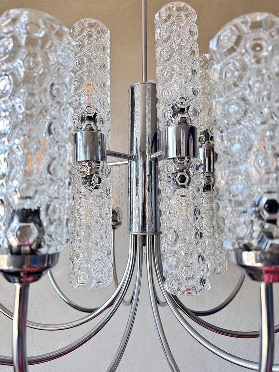 Image 1 of Lampadario vintage di grandi dimensioni