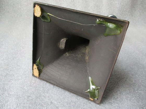 Image 1 of Bronze lamp base, Mother with 2 children, Art Deco style.