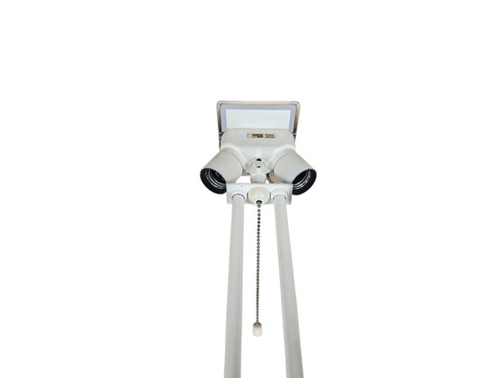 Image 1 of Dijkstra - Dijkstra Holland - Hollywood Regency Style - White - Beige - Table Lamp - 70's