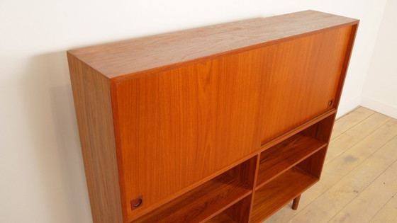 Image 1 of Vintage wandkast | Boekenkast | Teak | 1960s