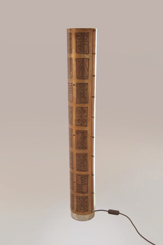 Image 1 of Italian Brutalist Floor Lamp