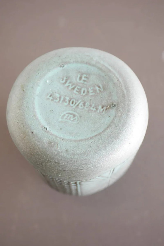 Image 1 of Mid-century Scandinavian modern art design pottery vase by Mari Simmulson for Upsala Ekeby, Sweden, 1970s