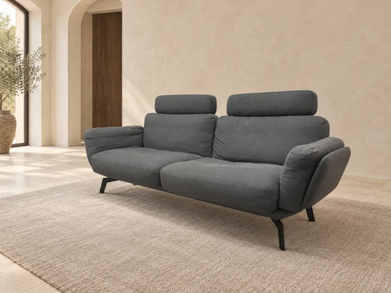 Neuwertiges Leolux Nardo 3-Sitzer + GARANTIE, 3-5 Sitzer Sofas, Andere, Metall, Grau, Modern (Foto 2 von 6)
