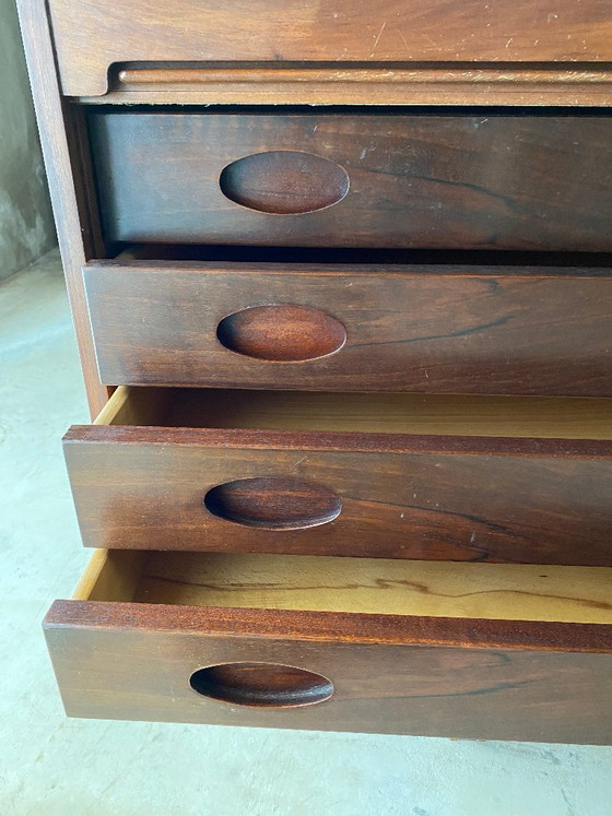 Credenza in palissandro di Gianfranco Frattini per Bernini, anni '60. – Credenze, Legno (photo 7 of 17)