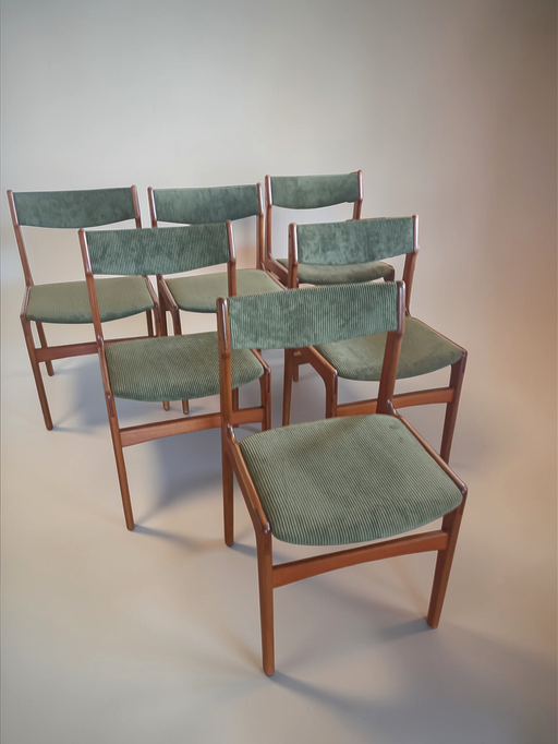 6x Vintage-Esszimmerstuhl