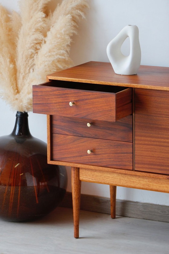 Image 1 of Credenza Uniflex in mogano e palissandro (1960) - Mobili d'epoca