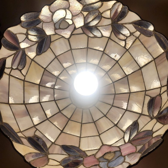 Image 1 of Lampada a sospensione Tiffany vintage