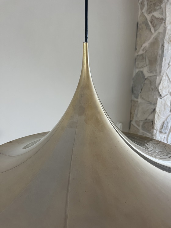 Image 1 of Vintage Fog & Mørup Semi pendant (60cm)  brass version