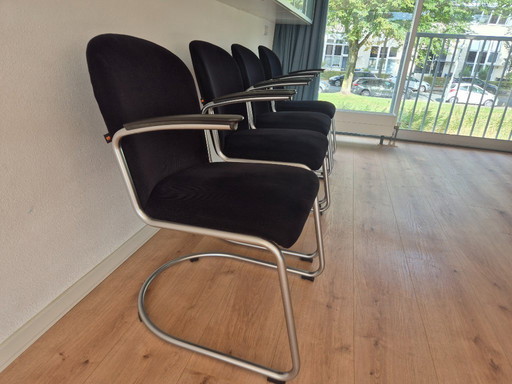 4x Gispen 413 stoelen als nieuw
