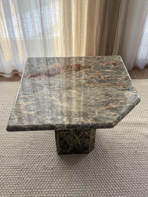 Image 1 of Table basse vintage en marbre, Italie 1970