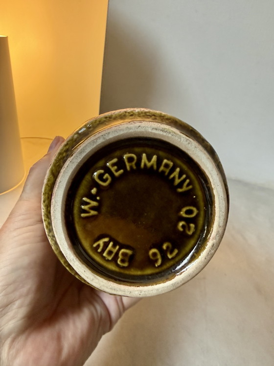 Vintage Bay Keramik Vase 92-20 – West Germany 1960s/70s – Ceramic (photo 4 of 5)