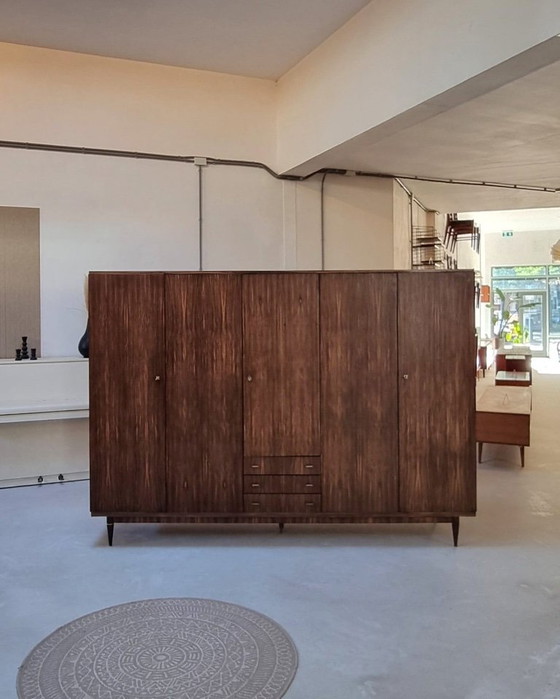 Image 1 of Mid Century kledingkast