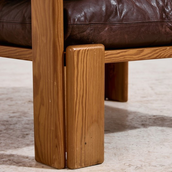 Image 1 of MK8962 Leren bankstel, set van 5