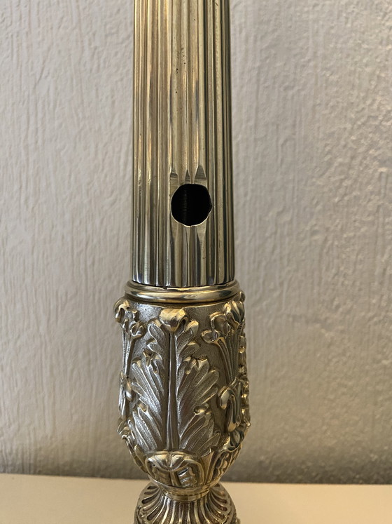 Image 1 of Lampe de table en bronze style Empire