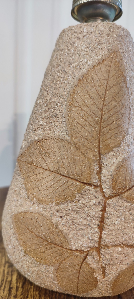 Image 1 of Pied de Lampe “Herbier” années 70 (Hérault)