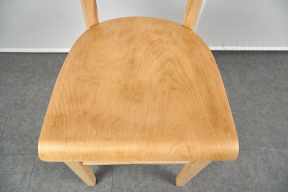 Set of 4 Dining Chairs, by TON, 1960s, Czechoslovakia – Wood (photo 15 of 16)