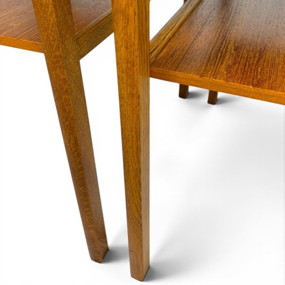 Image 1 of Set vintage nachtkastjes uit Zweden