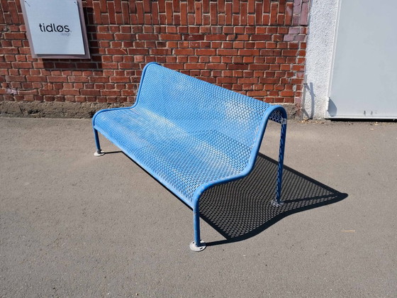BLÅBRO – Vintage Tuinbank – Metal (photo 3 of 5)